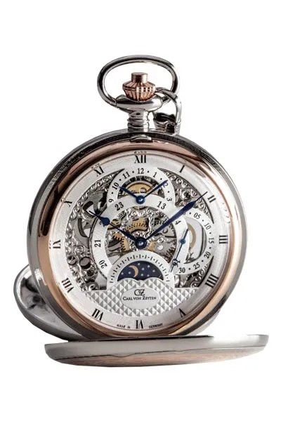 Carl von Zeyten Alb CVZ0040RSL lommeur bicolor skelett