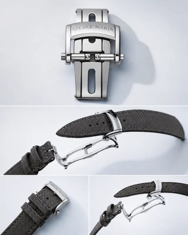 Speake-Marin Titanium folding buckle foldespenne titan