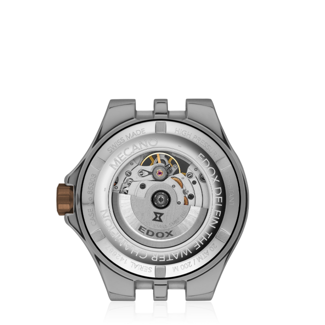 Edox Delfin Mecano Automatic herreklokke skjelett