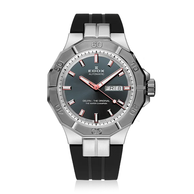 Edox Day-Date Automatic herreklokke automatisk