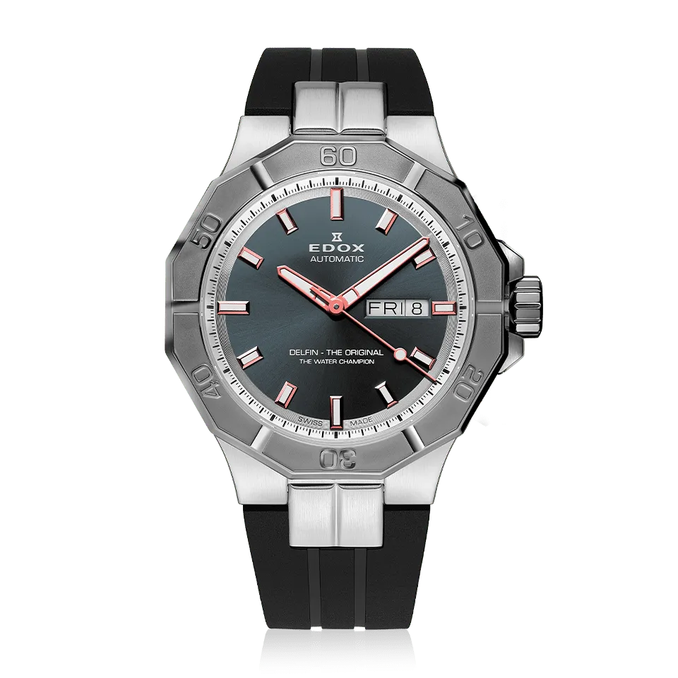 Edox Day-Date Automatic herreklokke automatisk