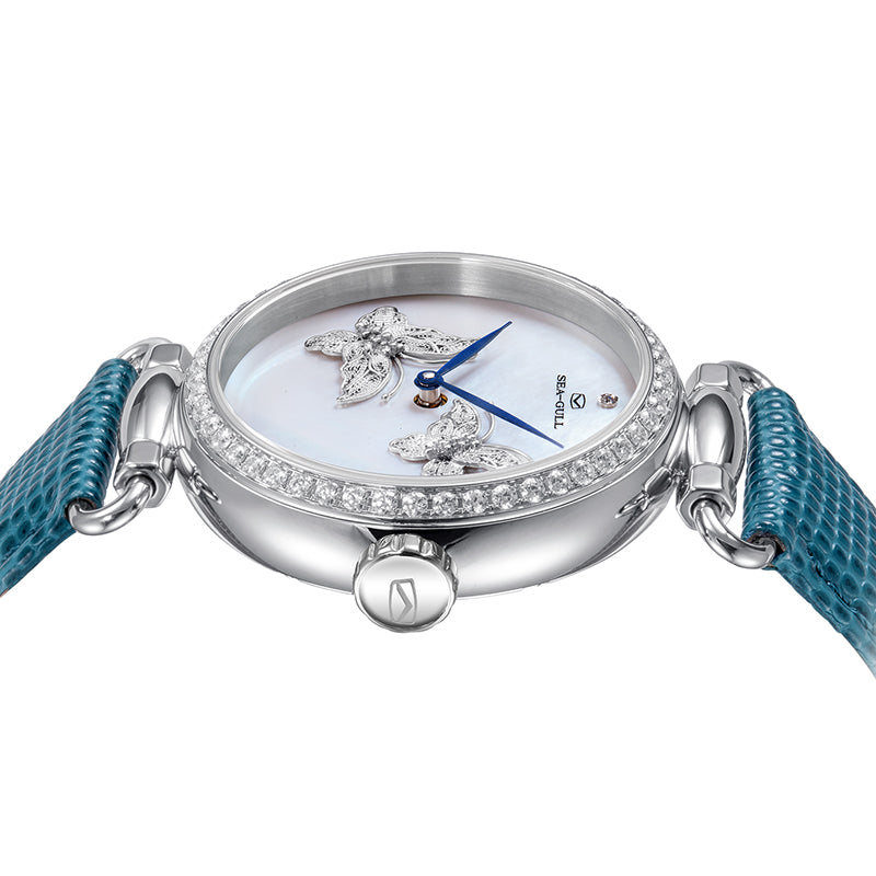 Sea-gull Artisan 719.15.8101L dameklokke 38 mm tourbillon