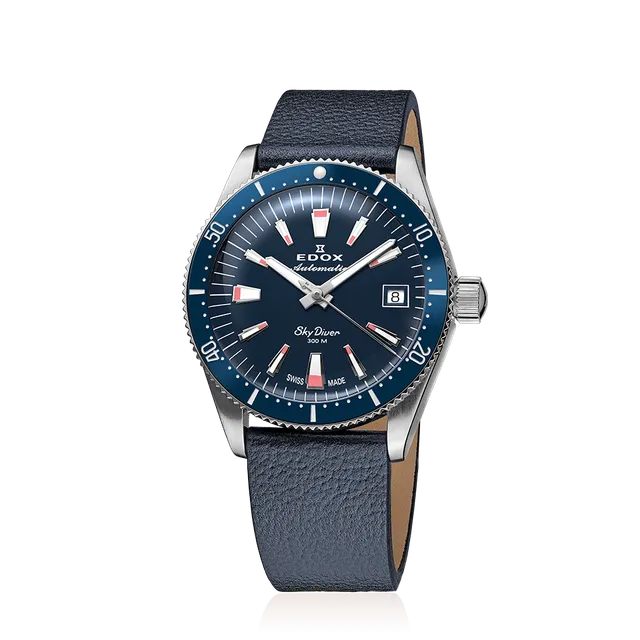 Edox SkyDiver 38 Date Automatic Special Edition herreklokke