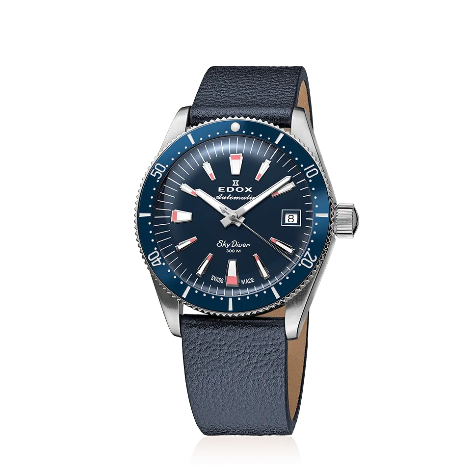 Edox SkyDiver 38 Date Automatic Special Edition herreklokke