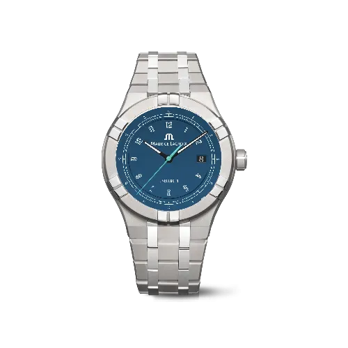 Label Noir Aikon Automatic 42MM klokke titan blå