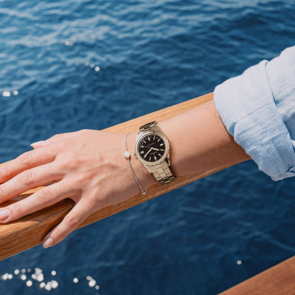 Edox Date Ladies dameklokke med dato