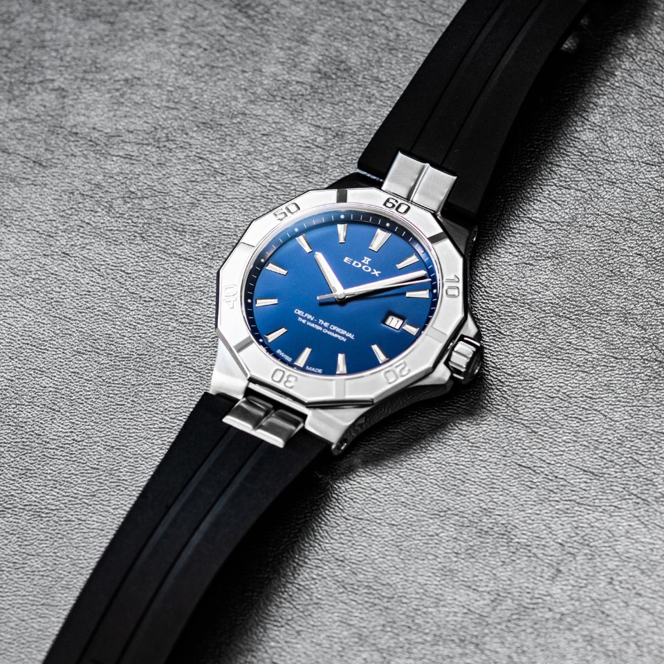 Edox Date herreklokke med dato