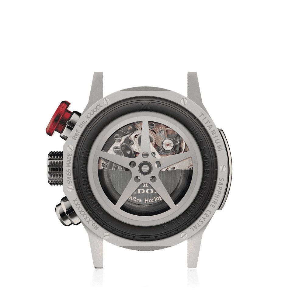 Edox Chronorally Automatic herreklokke kronograf