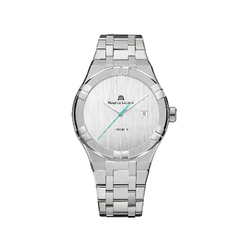 Label Noir Aikon Automatic 42MM klokke hvit satin