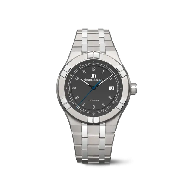 Label Noir Aikon Automatic 42MM klokke titan hvit