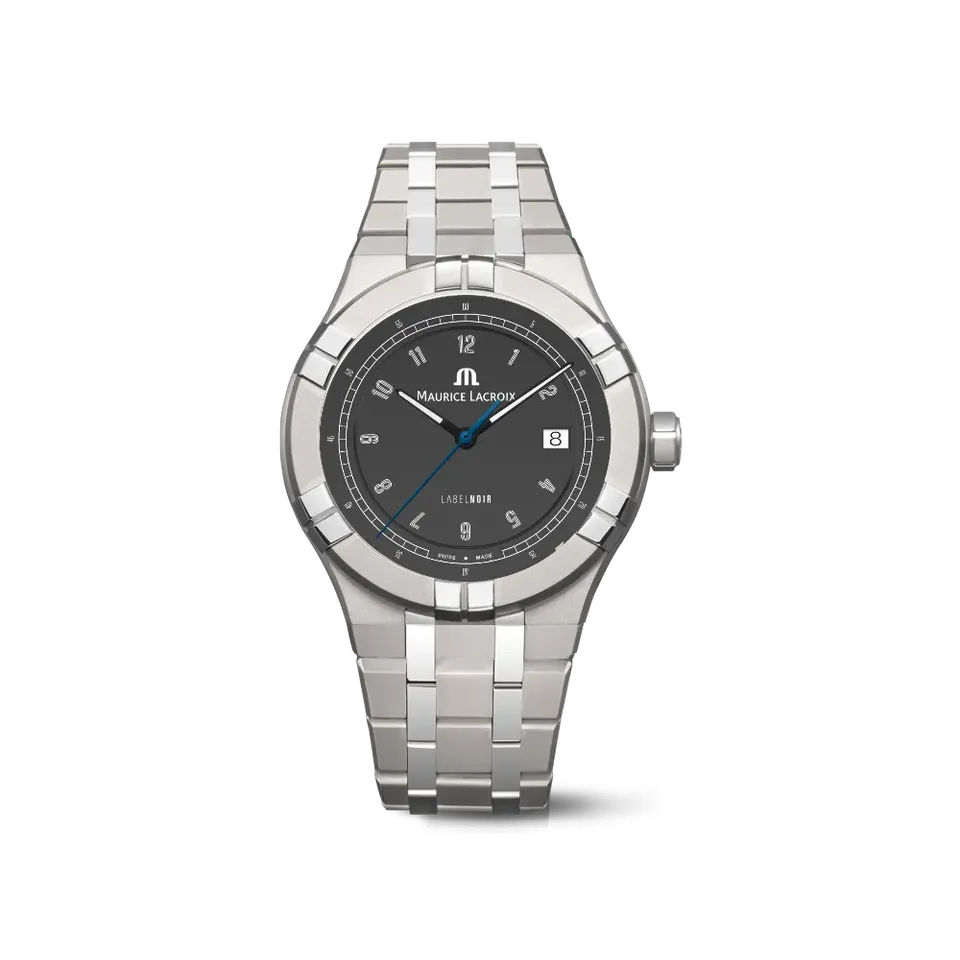 Label Noir Aikon Automatic 42MM klokke titan hvit