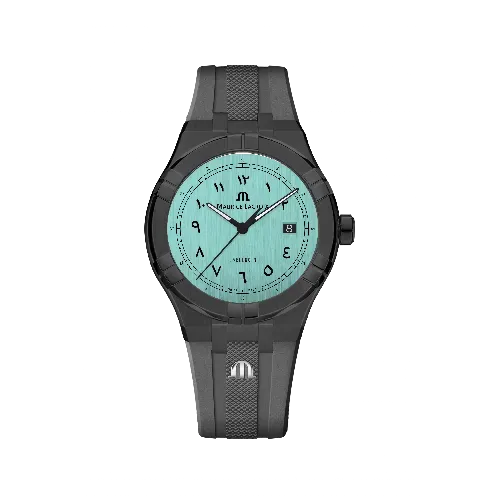 Label Noir Aikon Automatic 42MM klokke PVD grå arabisk