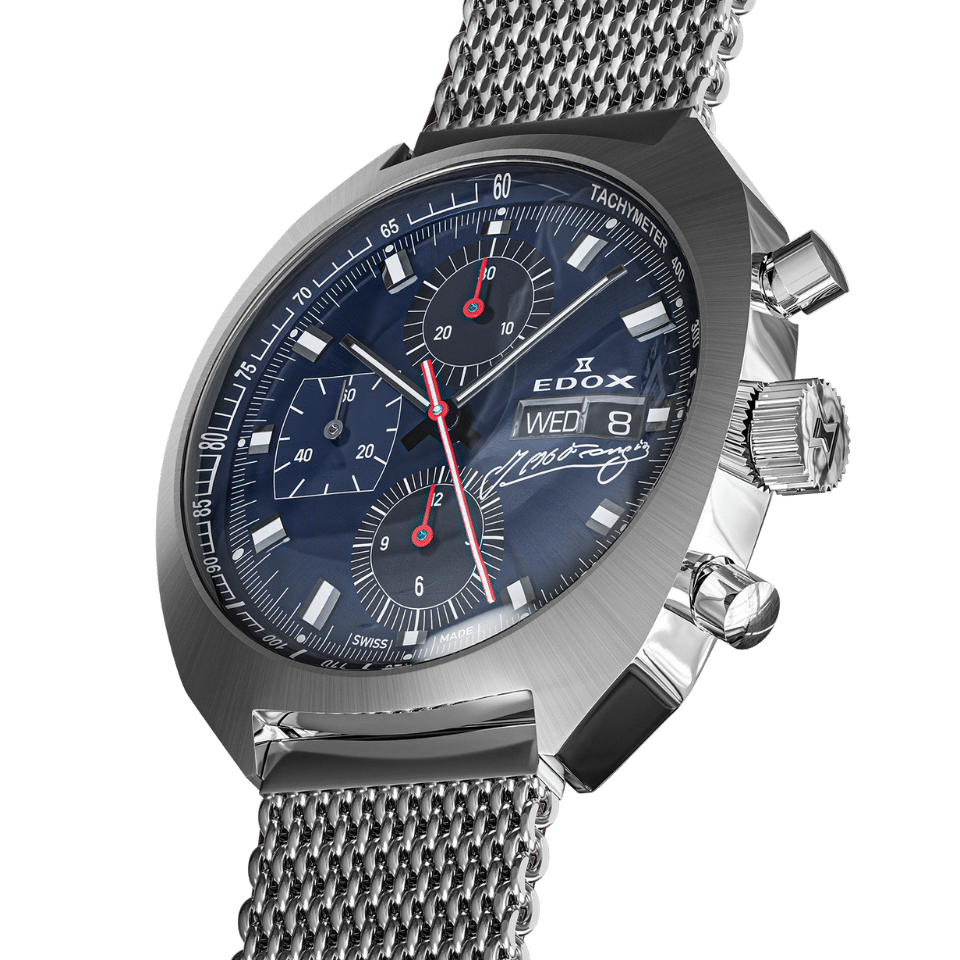 Edox Fangio Chronograph Automatic herreklokke LE