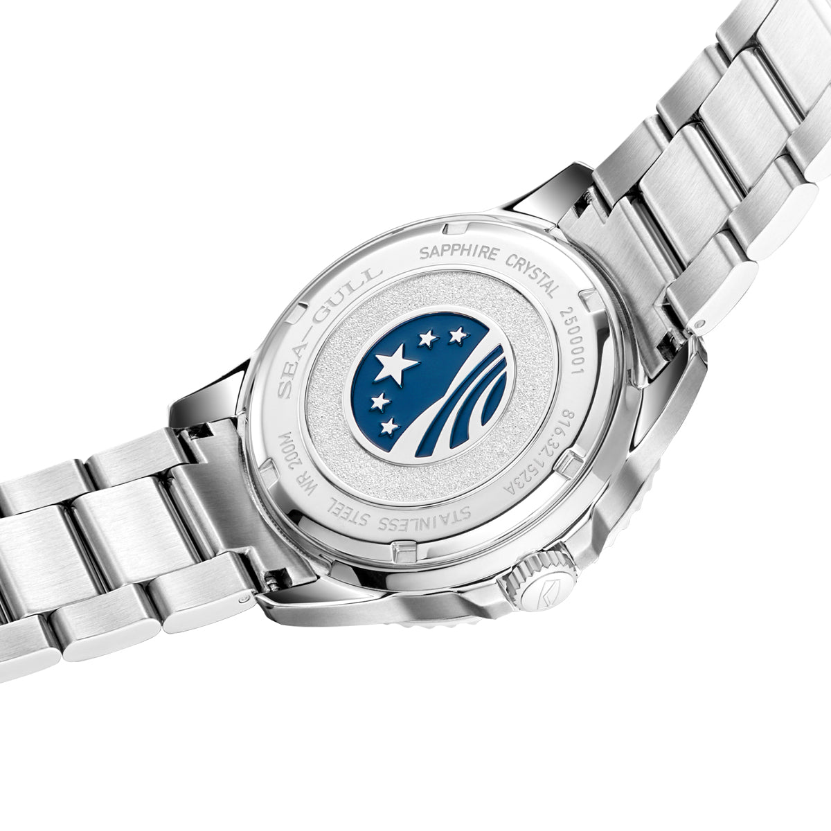 Sea-gull Ocean 816.52.1523A klokke mintgrønn 44mm