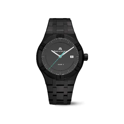 Label Noir Aikon Automatic 42MM klokke keramikk hvit mikro