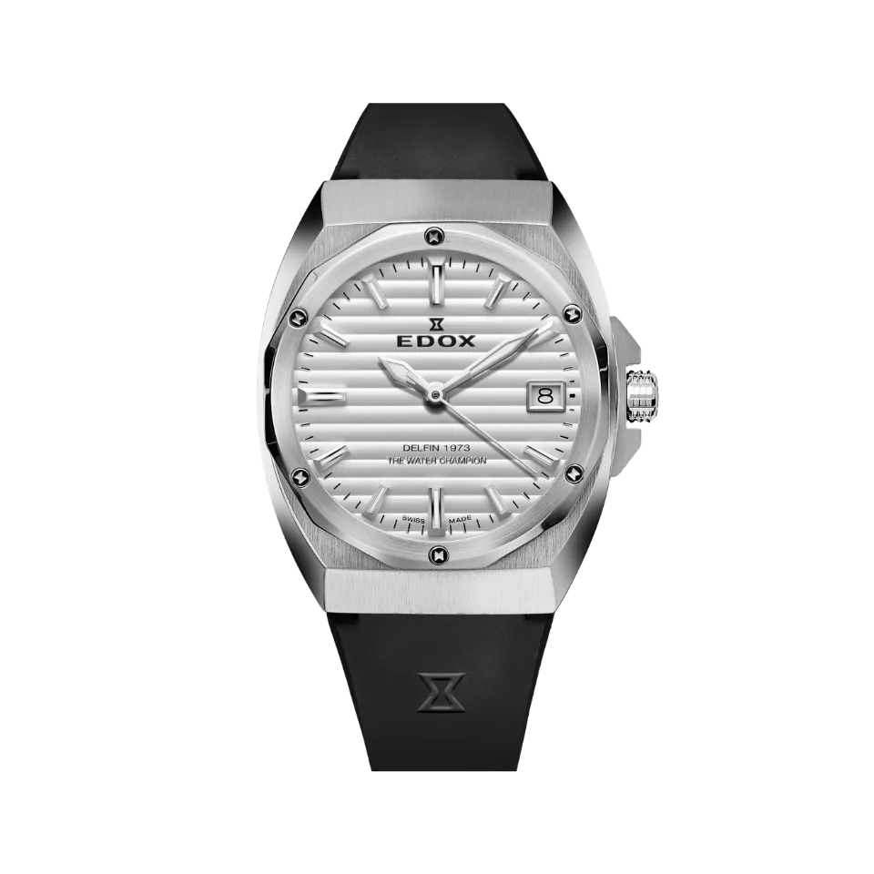 Edox 1973 Date Ladies dameklokke dato