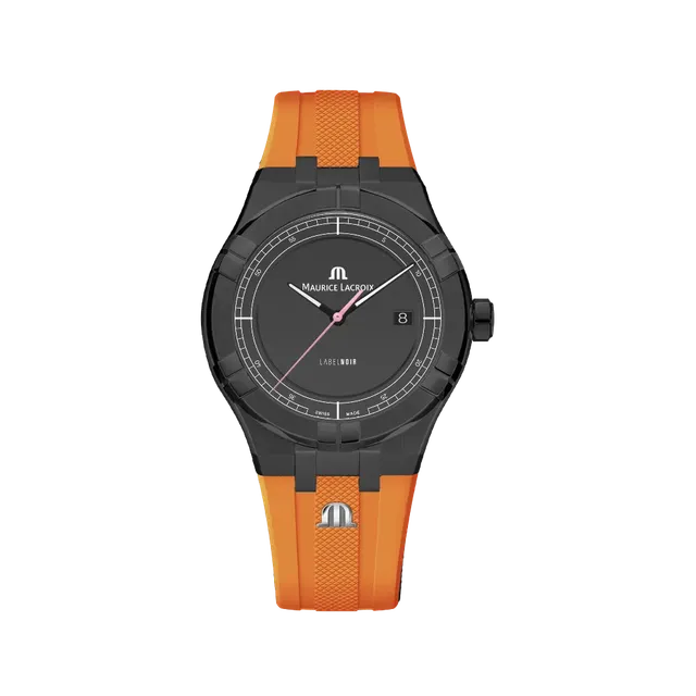 Label Noir Aikon Automatic 42MM armbåndsur PVD oransje