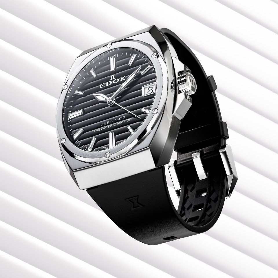 Edox 1973 Date dameklokke med dato