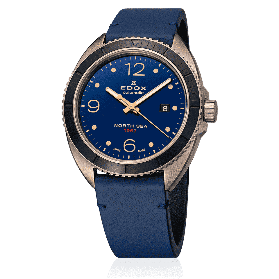 Edox 1967 Date Automatic herreklokke vintage