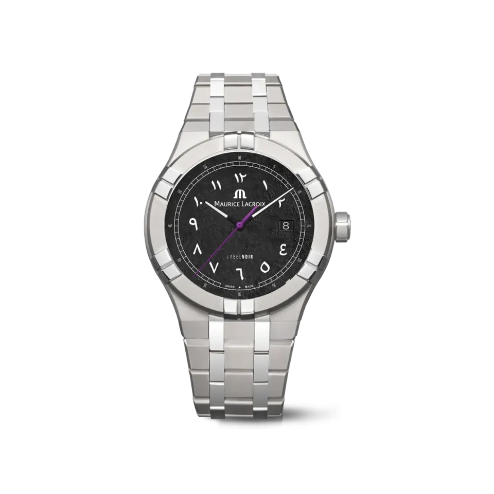 Label Noir Aikon Automatic 42MM klokke titan laser