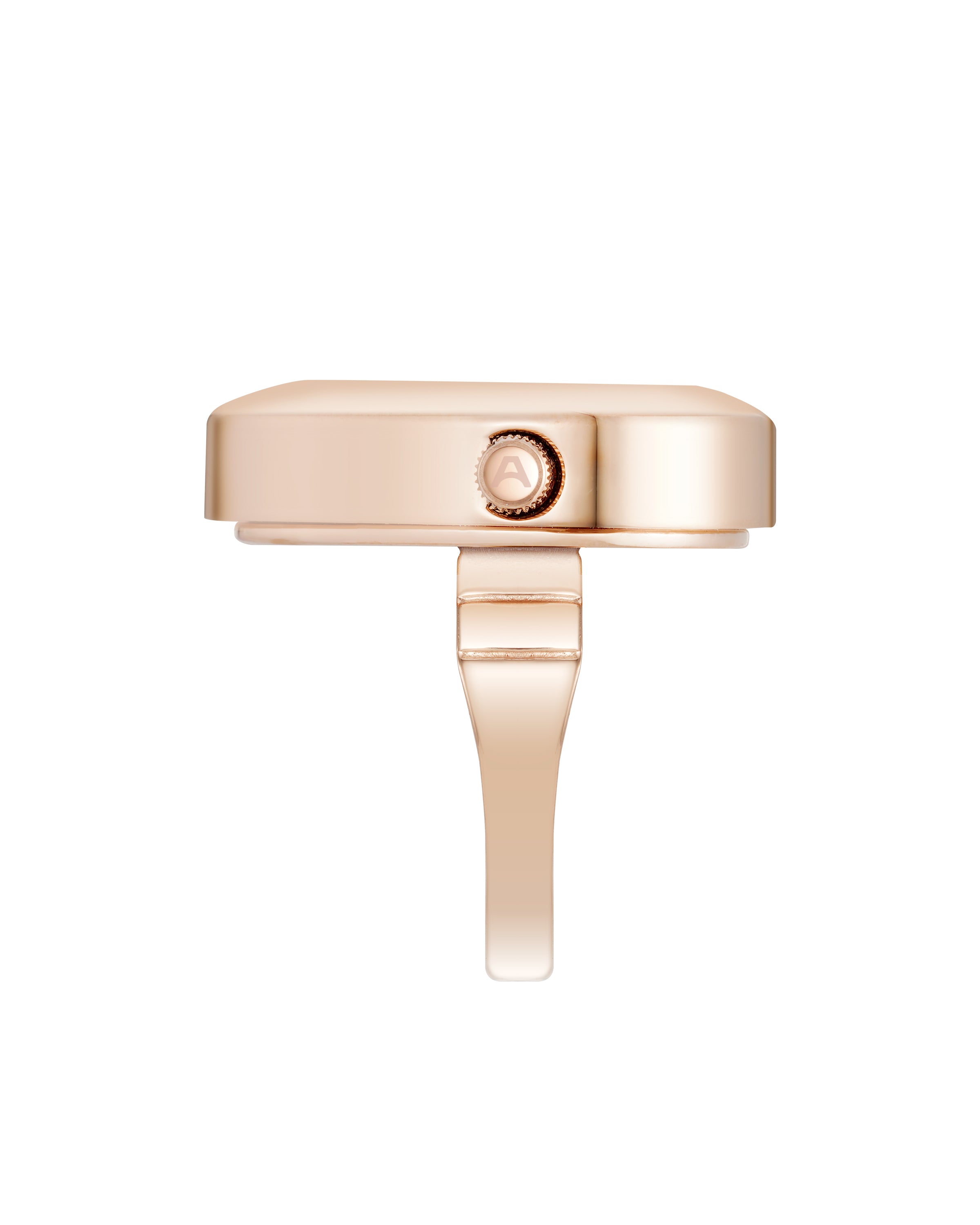 Armitron Heart Ring ringklokke 22 mm roségull svart