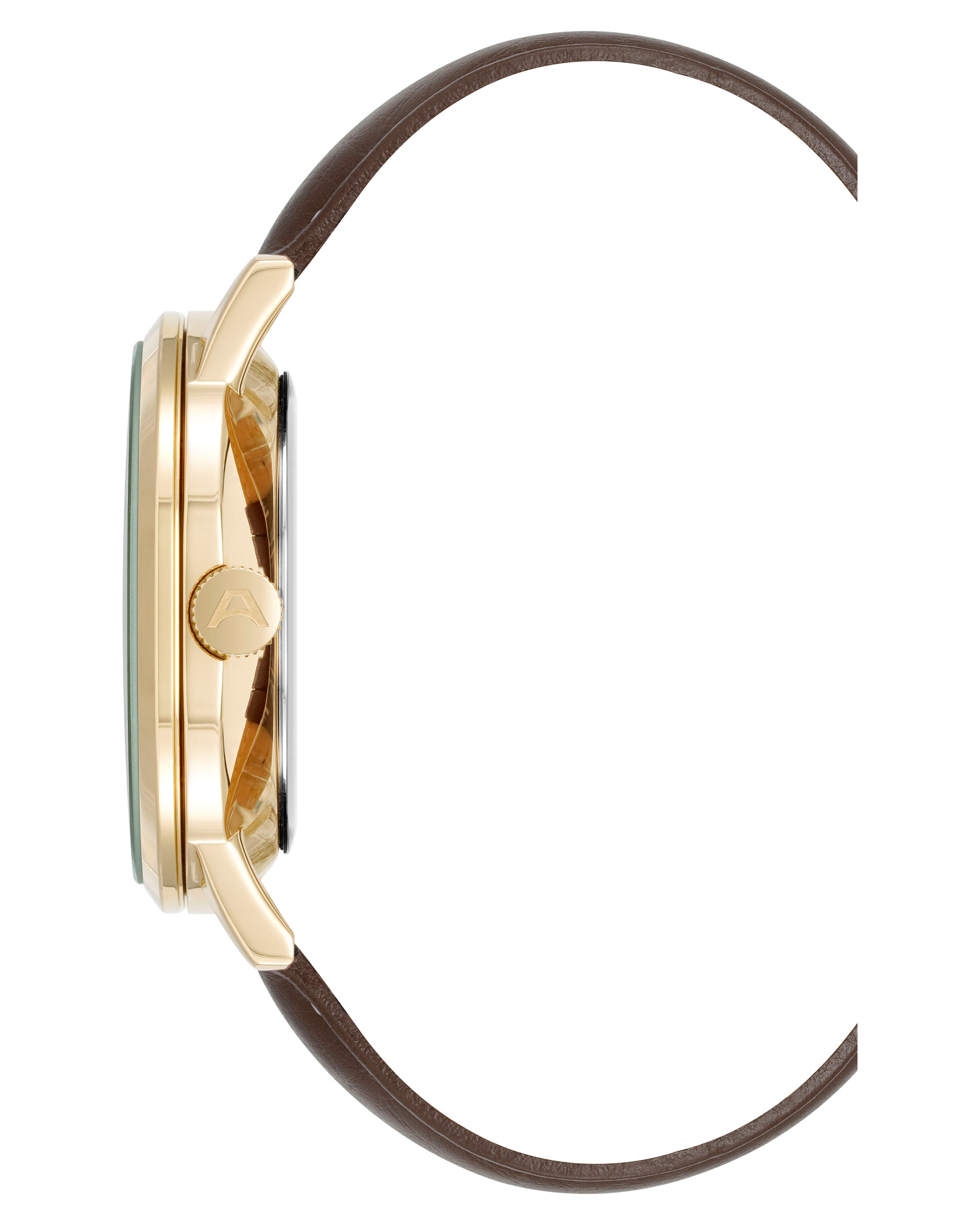 Armitron Hudson 42mm herreklokke brunt skinn kronograf