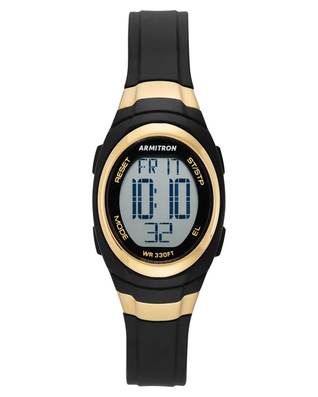 Armitron Sport 45/7034GBK digitalklokke svart/gull 100M