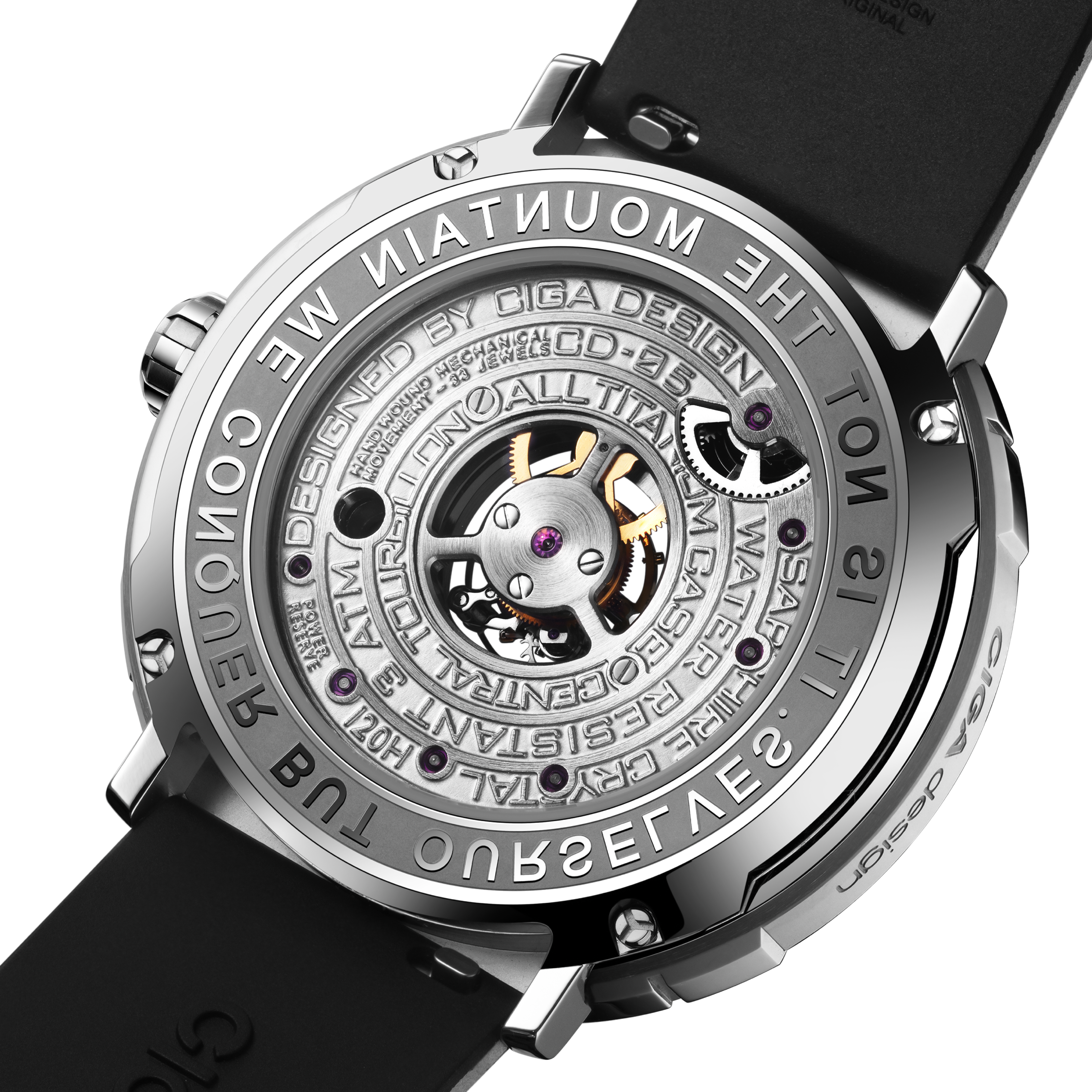 CIGA Design Central Tourbillon Everest Summit titan
