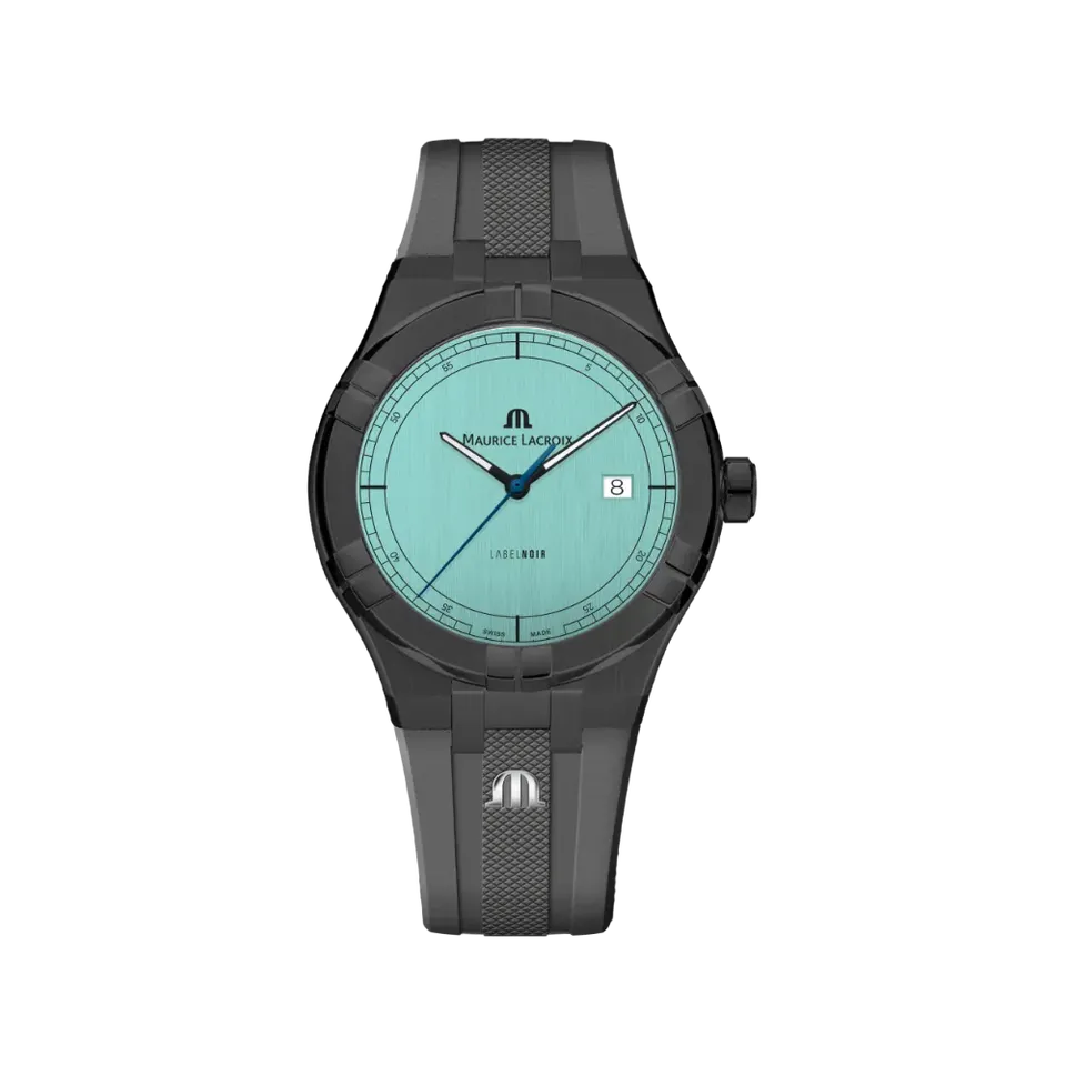 Label Noir Aikon Automatic 42MM klokke blå grå