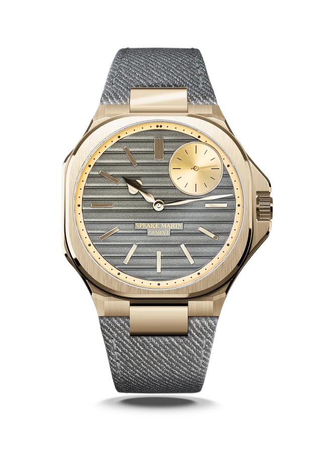 Speake-Marin Ripples Gold klokke roségull