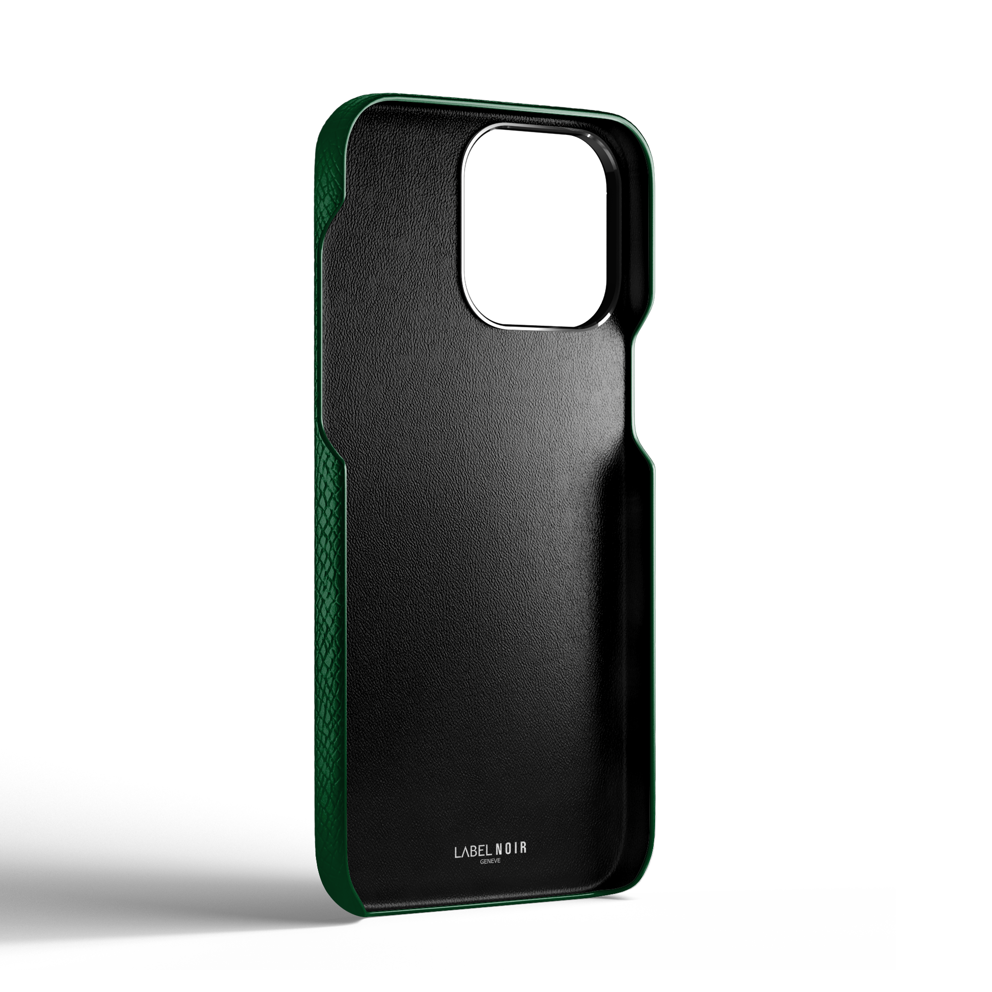 Label Noir Quilted iPhone 15 Pro Max deksel skinn