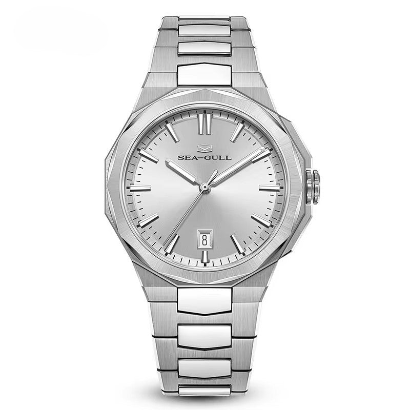 Sea-gull Extraordinary 836.12.1140 dressklokke blå 40mm automatisk