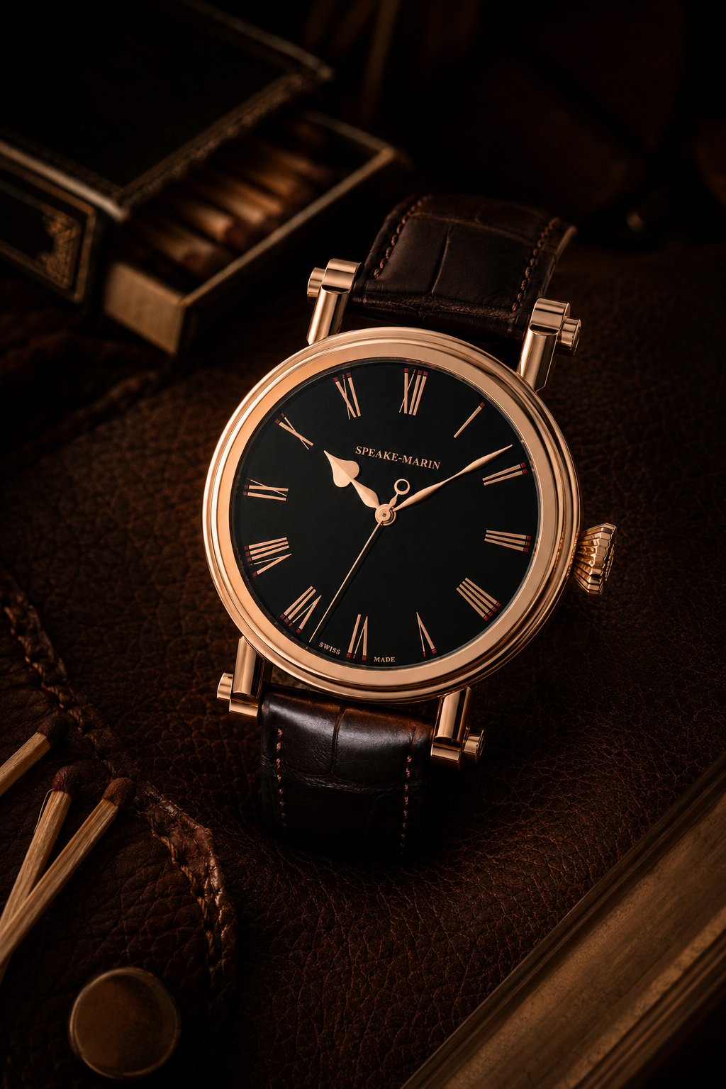Speake-Marin Resilience Black Allumettes klokke arkiv