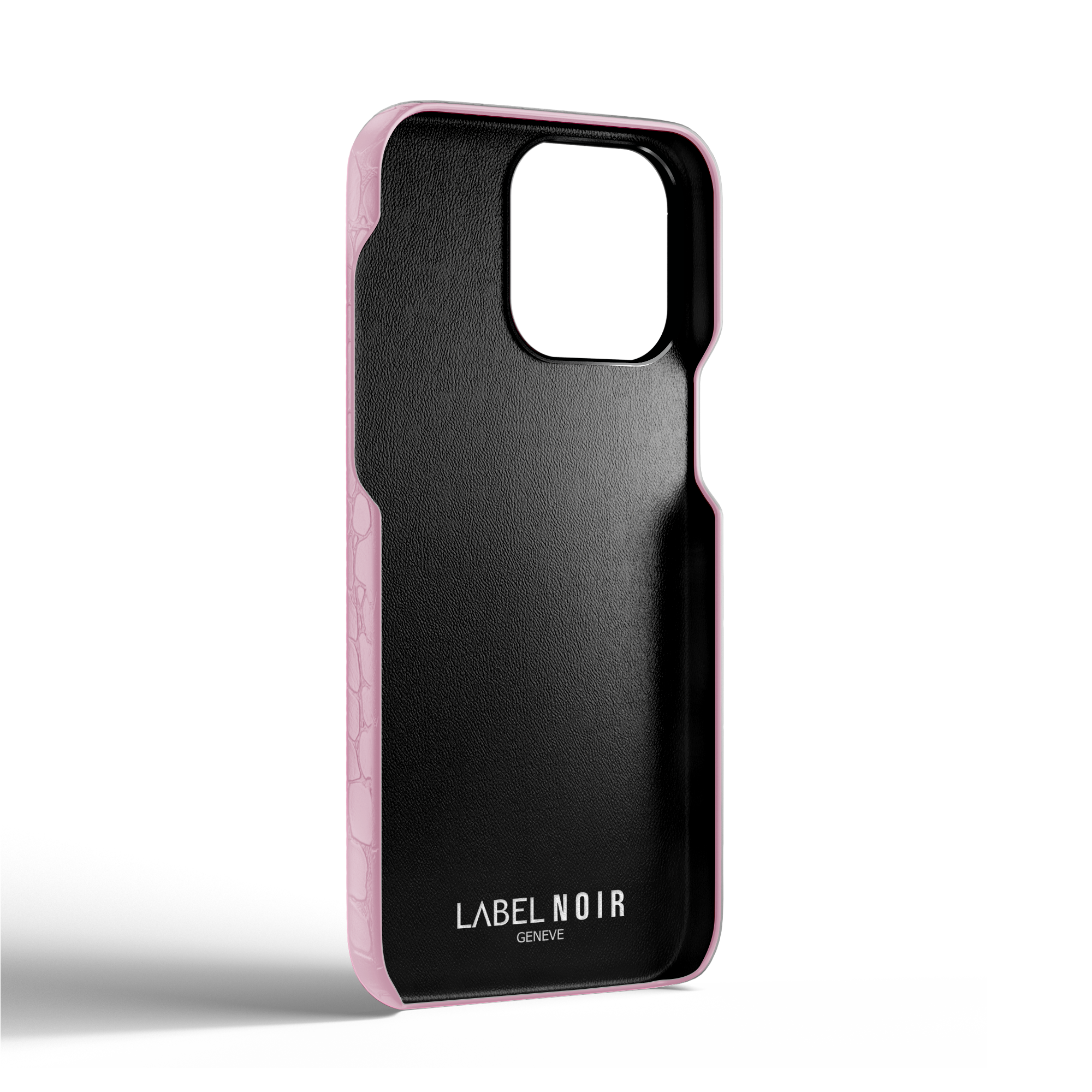 Label Noir Alligator iPhone 14 Pro Max deksel svart MagSafe