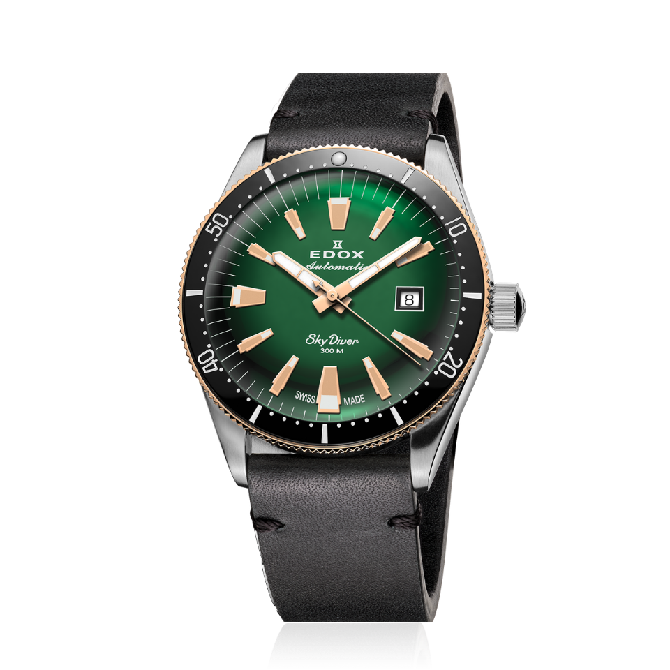 Edox Delfin Date Automatic Limited Edition klokke