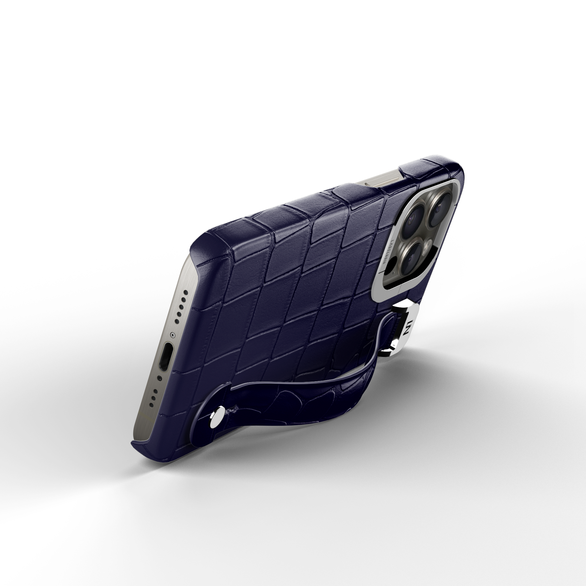 Label Noir Alligator iPhone 16 Pro Max deksel svart MagSafe