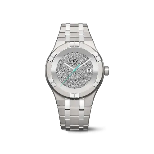 Label Noir Aikon Automatic 42MM klokke titan hvit solstråle