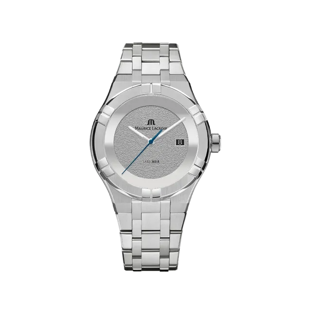 Label Noir Aikon Automatic 42MM klokke stål sunray blå viser