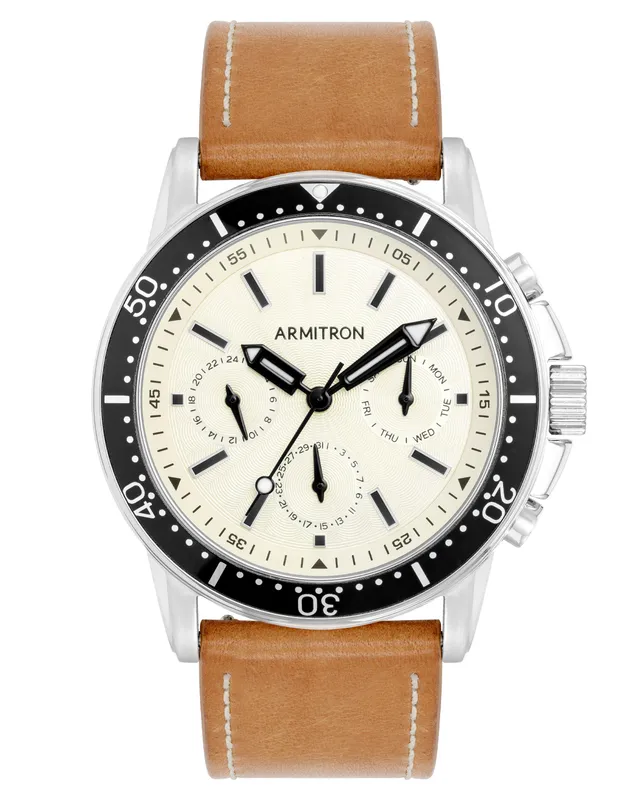 Armitron Charles 45mm klokke brun multifunksjon