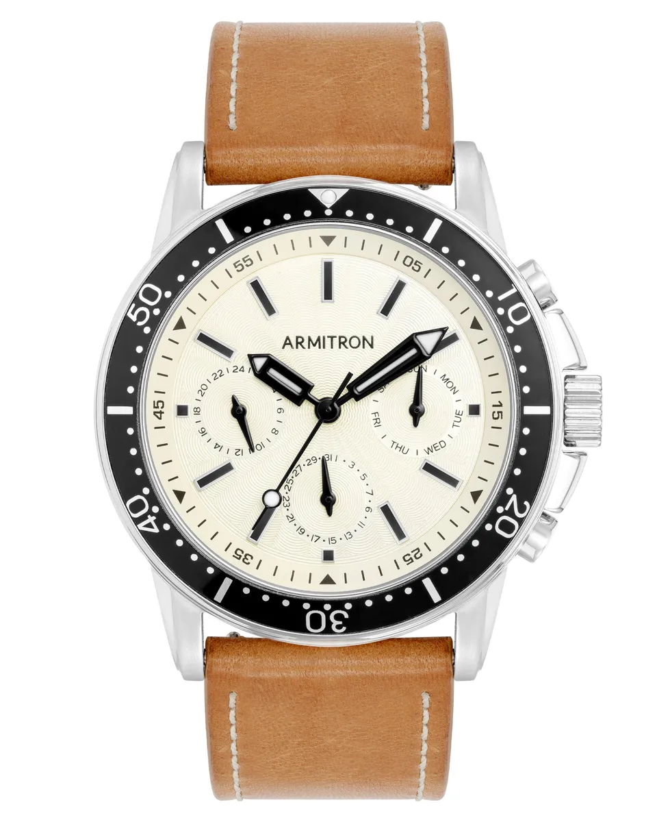 Armitron Charles 45mm klokke brun multifunksjon