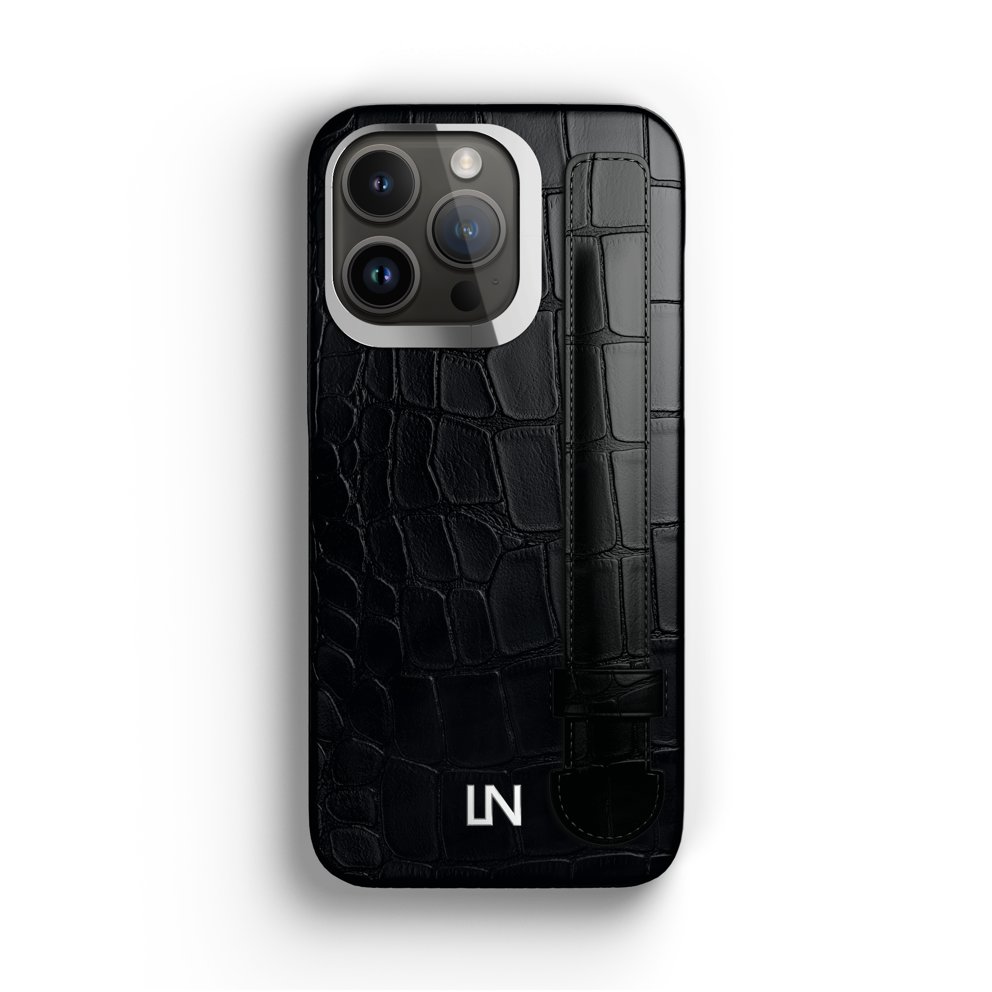 Label Noir iPhone 14 Pro Max deksel alligator svart