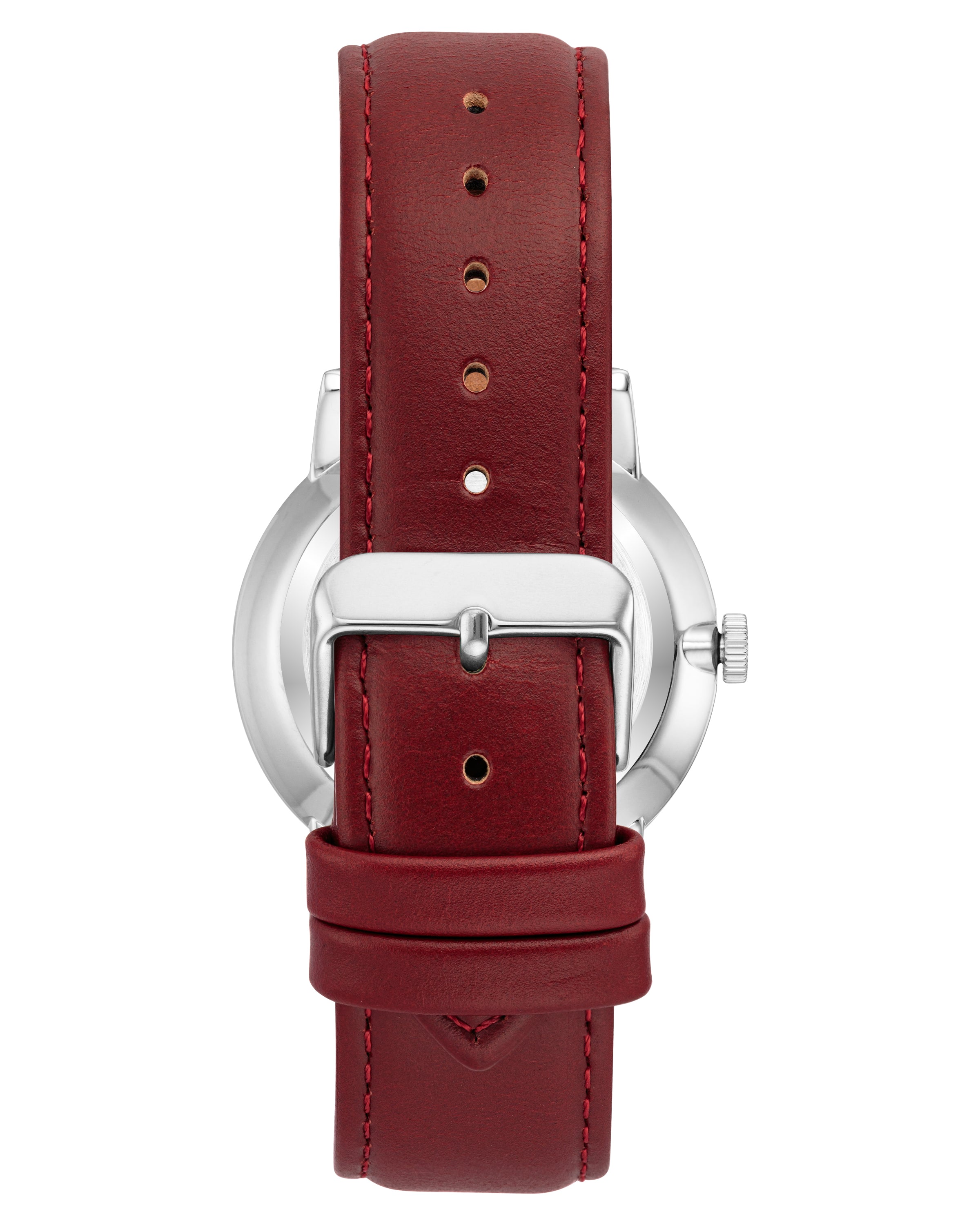 Armitron Miles herreklokke 42 mm burgunder brun