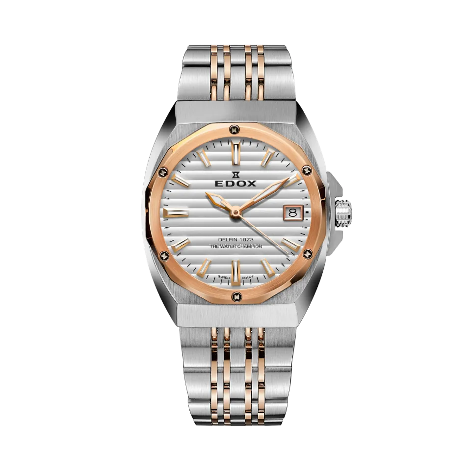Edox 1973 Date Ladies dameklokke dato