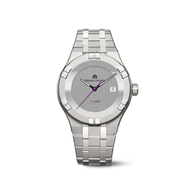 Label Noir Aikon Automatic 42MM klokke titan hvit sunray
