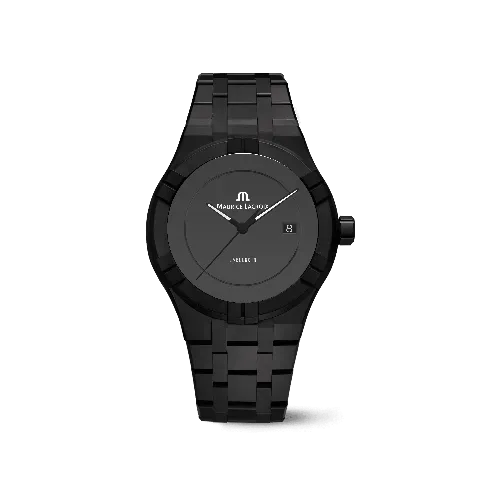 Label Noir Aikon Automatic 42MM klokke svart keramikk