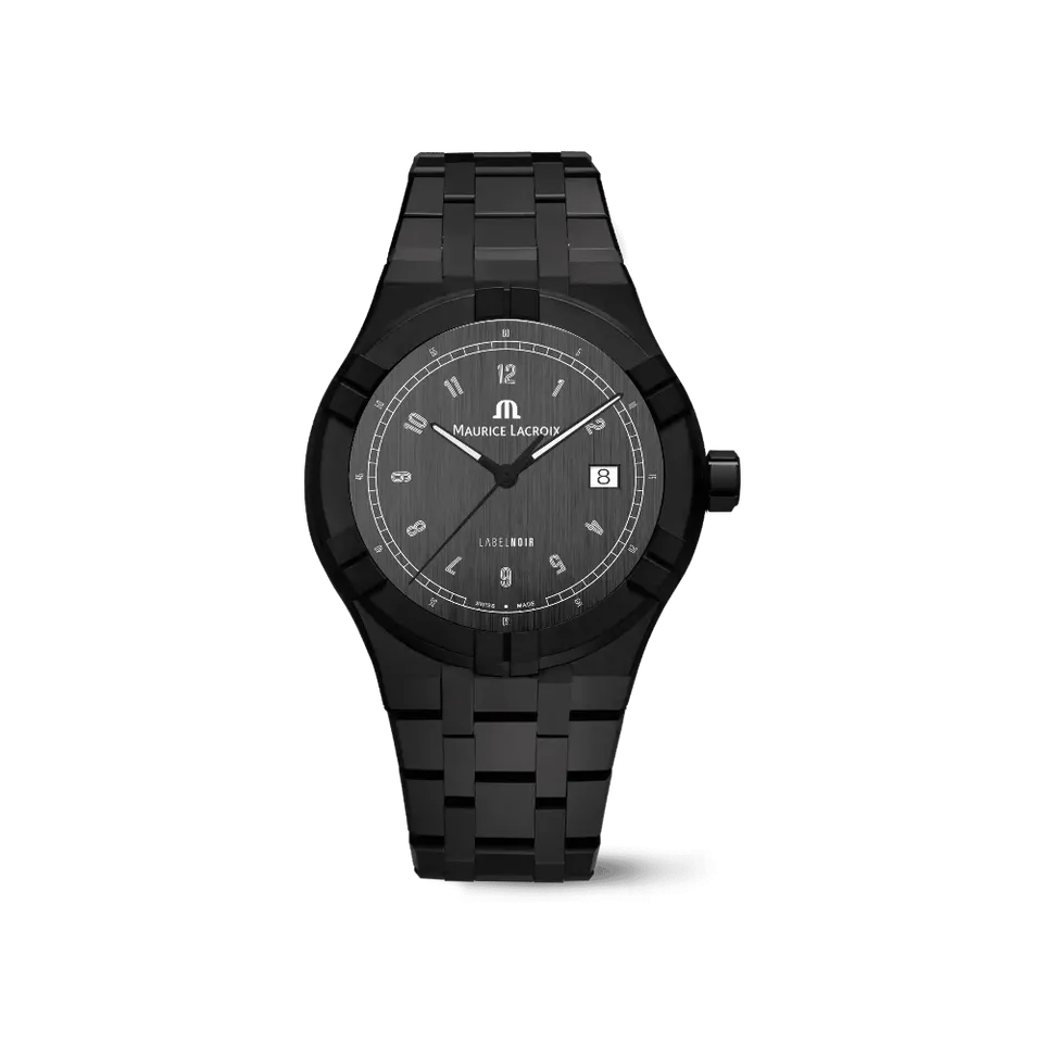 Label Noir Aikon Automatic 42MM klokke keramikk hvit
