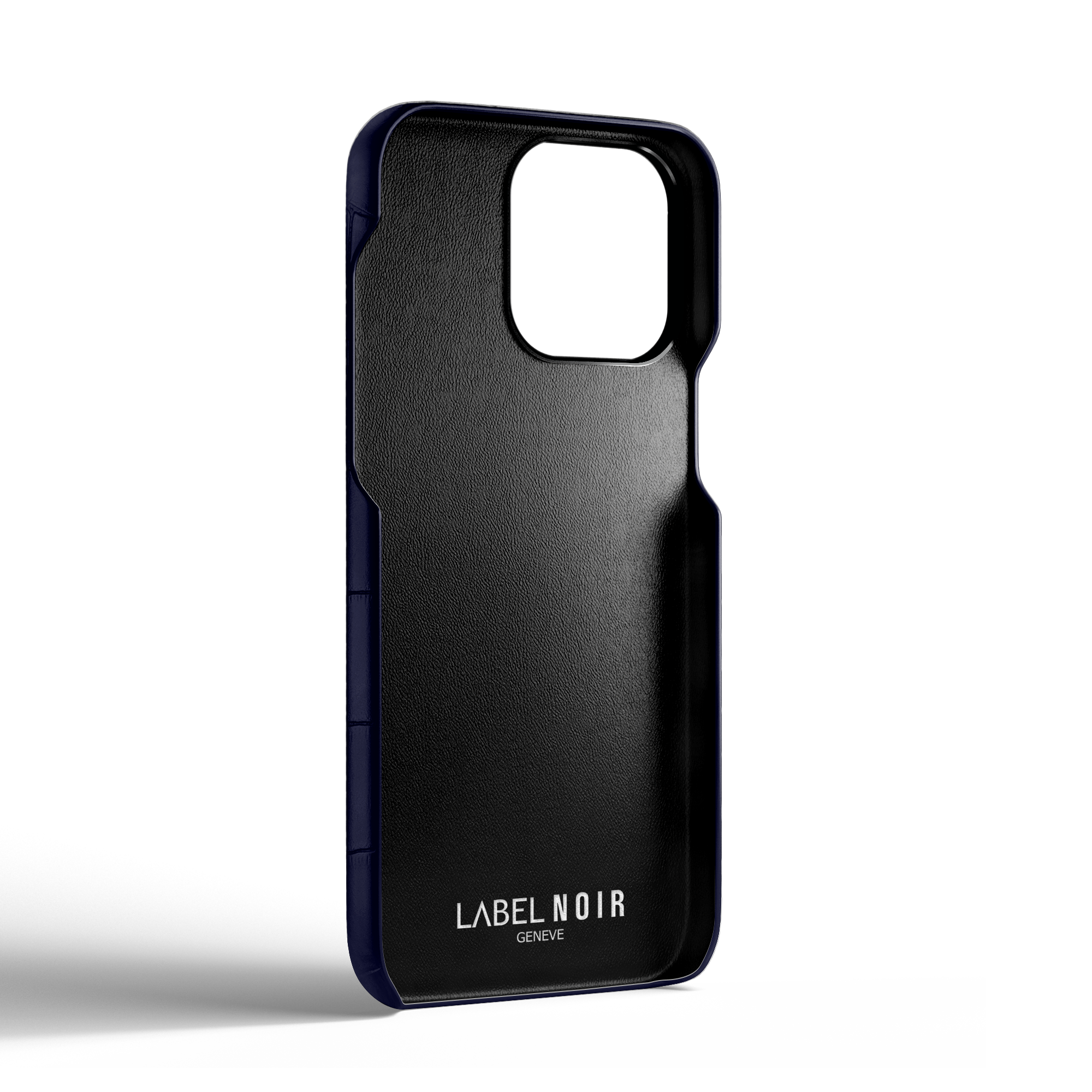 Label Noir iPhone 14 Pro Max deksel alligator svart
