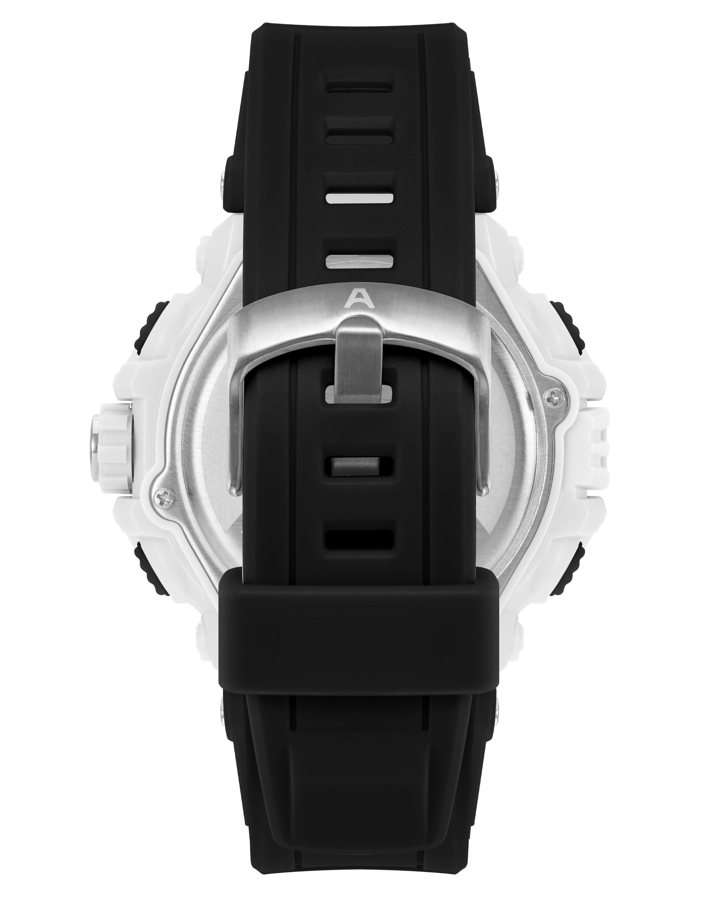 Armitron Dual 52mm sportsklokke herre hvit svart
