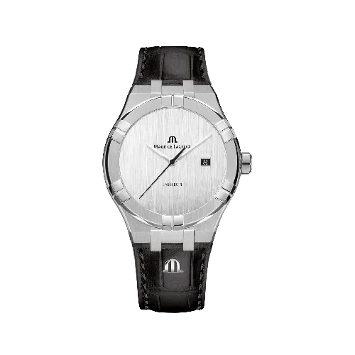 Label Noir Aikon Automatic 42MM klokke stål skinnreim