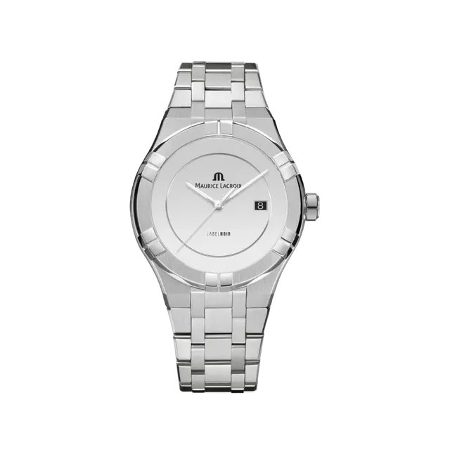 Label Noir Aikon Automatic 42 mm klokke stål grå
